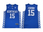 Kentucky Wildcats #15 DeMarcus Cousins Blue College Basketball Jersey