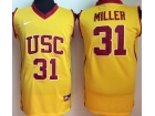 USC Trojans #31 Greg Miller Yellow College Basketball Jersey