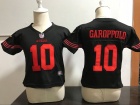 Nike San Francisco 49ers #10 Jimmy Garoppolo Black Toddler Jersey