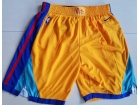 Nike Golden State Warriors Yellow Shorts