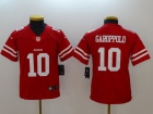 Youth San Francisco 49ers #10 Jimmy Garoppolo Red Vapor Untouchable Limited Jersey