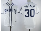 San Diego Padres #30 Eric Hosmer White Cool Base Jerseys