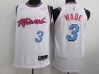 Nike Miami Heat #3 Dwyane Wade White City Player Basketball Jersey