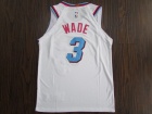 Nike Miami Heat #3 Dwyane Wade White City Player Basketball Jersey