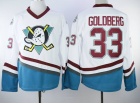 Anaheim Ducks #33 Molpe Goldberg White CCM Hockey Jersey