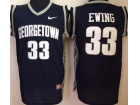 Georgetown Hoyas #33 Patrick Erving Blue College Basketball Jerseys