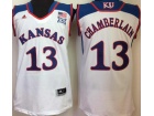 Kansas Jayhawks #13 Wilt Chamberlain White College Basketball Jersey