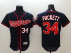 Minnesota Twins #34 Kirby Puckett Blue Flexbase Jersey