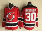 New Jersey Devils #30 Martin Brodeur Red CCM Hockey Jersey