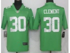 Philadelphia Eagles #30 Corey Clement Green Vapor Untouchable Limited Jersey