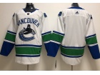 Adidas Vancouver Canucks Blank White Hockey Jersey