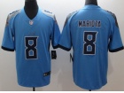 Tennessee Titans #8 Marcus Mariota Baby Blue Vapor Untouchable Limited New Style Jersey