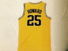 Michigan Wolverines #25 Juwan Howard Gold Basketball Jersey