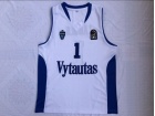 BC Vytautas #1 LaMelo Ball White Basketball Jersey