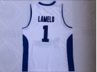 BC Vytautas #1 LaMelo Ball White Basketball Jersey