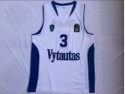 BC Vytautas #3 LiAngelo Ball White Basketball Jersey