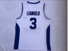 BC Vytautas #3 LiAngelo Ball White Basketball Jersey