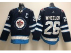 Adidas Winnipeg Jets #26 Blake Wheeler Blue Hockey Jersey