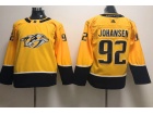 Youth Adidas Nashville Predators #92 Ryan Johansen Yellow Hockey Jersey