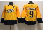 Youth Adidas Nashville Predators #9 Filip Forsberg Yellow Hockey Jersey