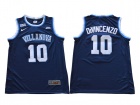 Villanova University #10 Donte DiVincenzo Blue Basketball Jersey