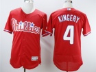 Philadelphia Phillies #4 Scott Kingery Red Flexbase Jerseys