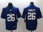 New York Giants #26 Saquon Barkley Blue Men's Vapor Untouchable Limited Jersey