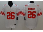 New York Giants #26 Saquon Barkley White Men's Vapor Untouchable Limited Jersey