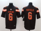 Cleveland Browns #6 Baker Mayfield Brown Men's Vapor Untouchable Limited Jersey