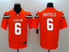 Cleveland Browns #6 Baker Mayfield Orange Men's Vapor Untouchable Limited Jersey