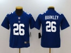 Youth New York Giants #26 Saquon Barkley Blue Vapor Untouchable Limited Jersey