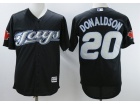 Toronto Blue Jays #20 Josh Donaldson Black 2009 Turn Back Jersey