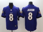 Baltimore Ravens #8 Lamar Jackson Purple Mens Vapor Untouchable Limited Jersey