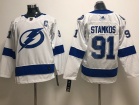 Adidas Youth Tampa Bay Lightning #91 Steven Stamkos Blue Hockey Jersey