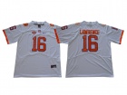 2018 Clemson Tigers #16 Trevor Lawrence White Vapor Limited College Football Jersey