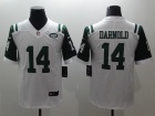 New York Jets #14 Sam Darnold White Men Vapor Untouchable Limited Jersey