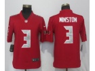 Tampa Bay Buccaneers #3 Jameis Winston Red Color Rush Limited Jersey