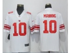 New York Giants #10 Eli Manning White Men's Vapor Untouchable Limited Jersey