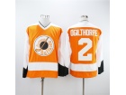 Syracuse Bulldogs #2 Ogie Ogilthorpe Yellow Hockey Jersey