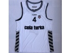 Cola Turka #4 Allen Iverson White Basketball Jersey