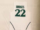 Michigan State Spartans #22 Miles Bridges White College Basketball Jerseys