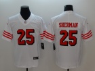 San Francisco 49ers #25 Richard Sherman White Color Rush Limited Football Jersey