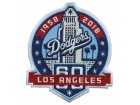 Men's Los Angeles Dodgers Majestic Gray 60th Anniversary Road On-Field Patch Flex Base Custom Jersey