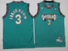 Memphis Grizzlies #3 Shareef Abdur-Rahim Green Hardwood Classics Throwback Swingman Jerseys