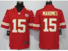 Kansas City Chiefs #15 Patrick Mahomes Red Men's Vapor Untouchable Limited Jersey