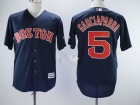 Boston Red Sox #5 Nomar Garciaparra Blue Cool Base Jersey