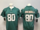 Miami Dolphins #80 Danny Amendola Green Men's Vapor Untouchable Limited Jersey