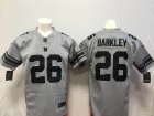 New York Giants #26 Saquon Barkley Gridiron Gray Limited Jersey