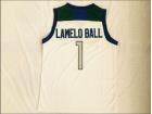 Chino Hill Huskies High School #1 LaMelo Ball White Jersey