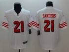 San Francisco 49ers #21 Deion Sanders White Color Rush Limited Football Jersey